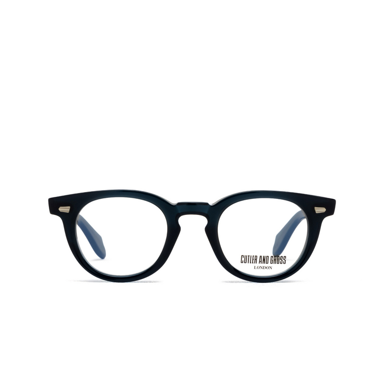 Cutler and Gross 1405 Eyeglasses 03 bi teal - 1/4