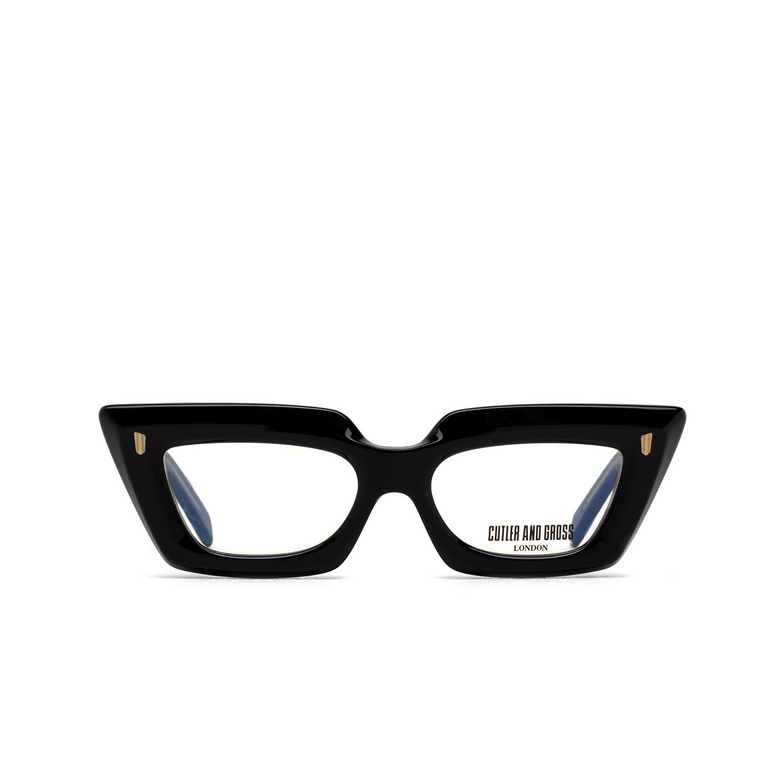 Cutler and Gross 1408 Eyeglasses 01 black - 1/4