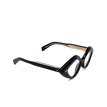 Cutler and Gross 9126 Eyeglasses 01 black - three-quarters view