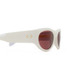 Gafas de sol Cutler and Gross 9276 SUN 01 LIMITED EDITION white ivory limited edition - Miniatura del producto 3/4
