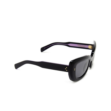Cutler and Gross 9797 Sunglasses 01 black - three-quarters view