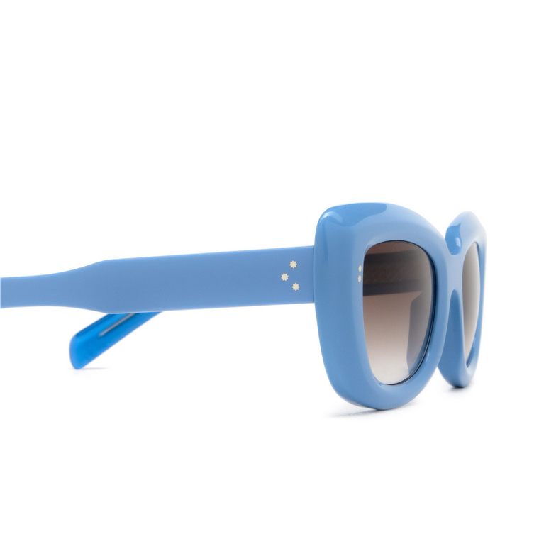 Cutler and Gross 9797 Sunglasses A8 solid light blue - 3/4