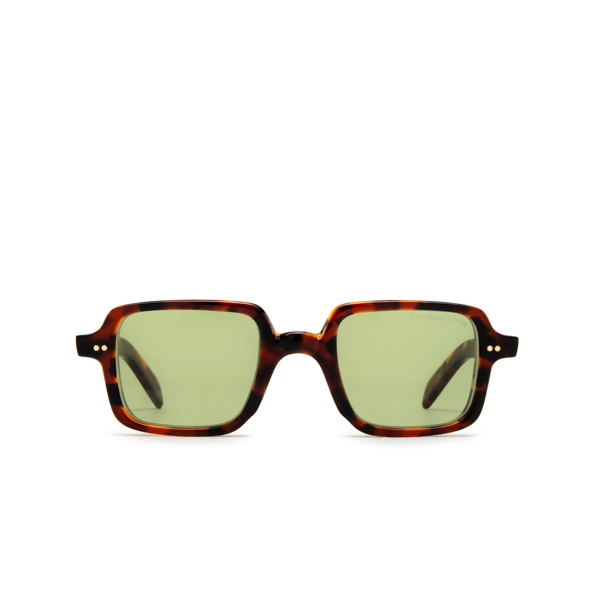 Cutler and Gross GR02 Sunglasses 03 Multi Havana Burgundy - front view