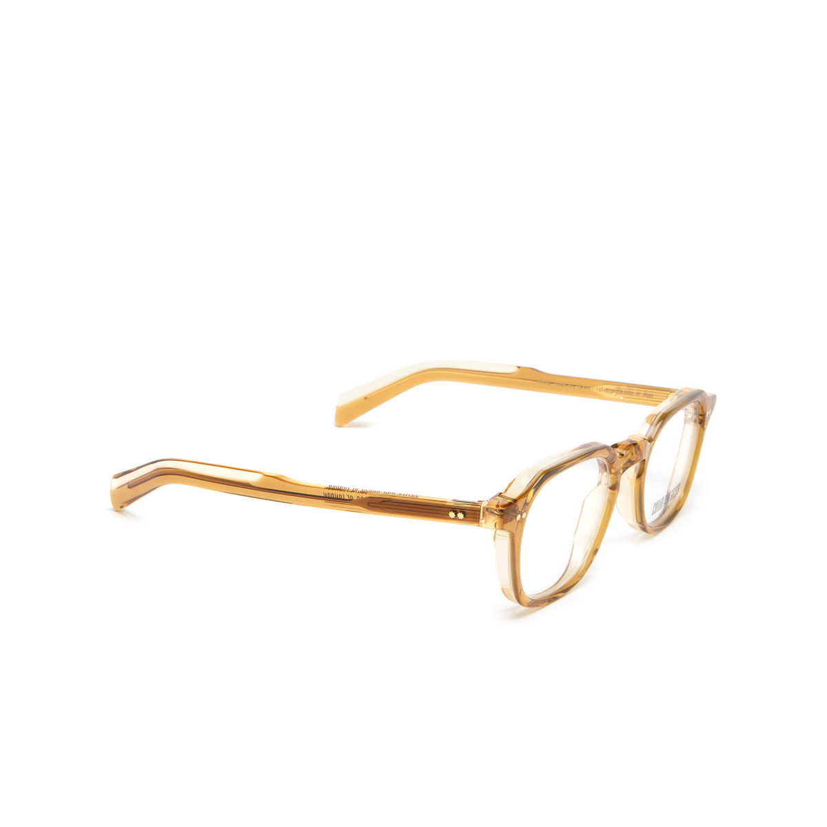 Cutler and Gross GR03 Eyeglasses 04 Multi Yellow - three-quarters view