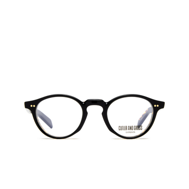 Cutler and Gross GR04 Eyeglasses 01 black on havana - front view