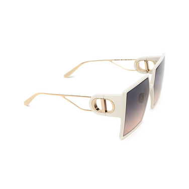 Dior 30MONTAIGNE SU Sunglasses 95B2 ivory - three-quarters view