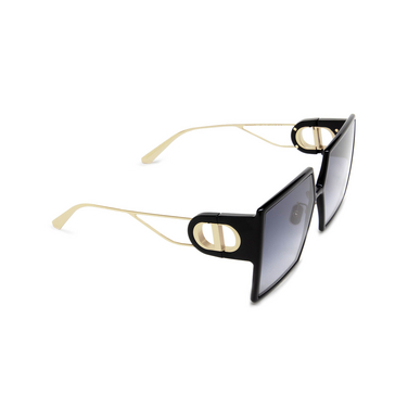Dior 30MONTAIGNE SU Sunglasses 12A1 black - three-quarters view