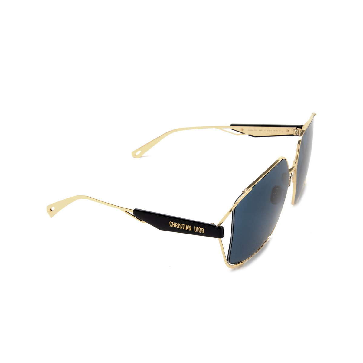 Dior ARCHIDIOR S1U Sunglasses B0B0 Gold - three-quarters view