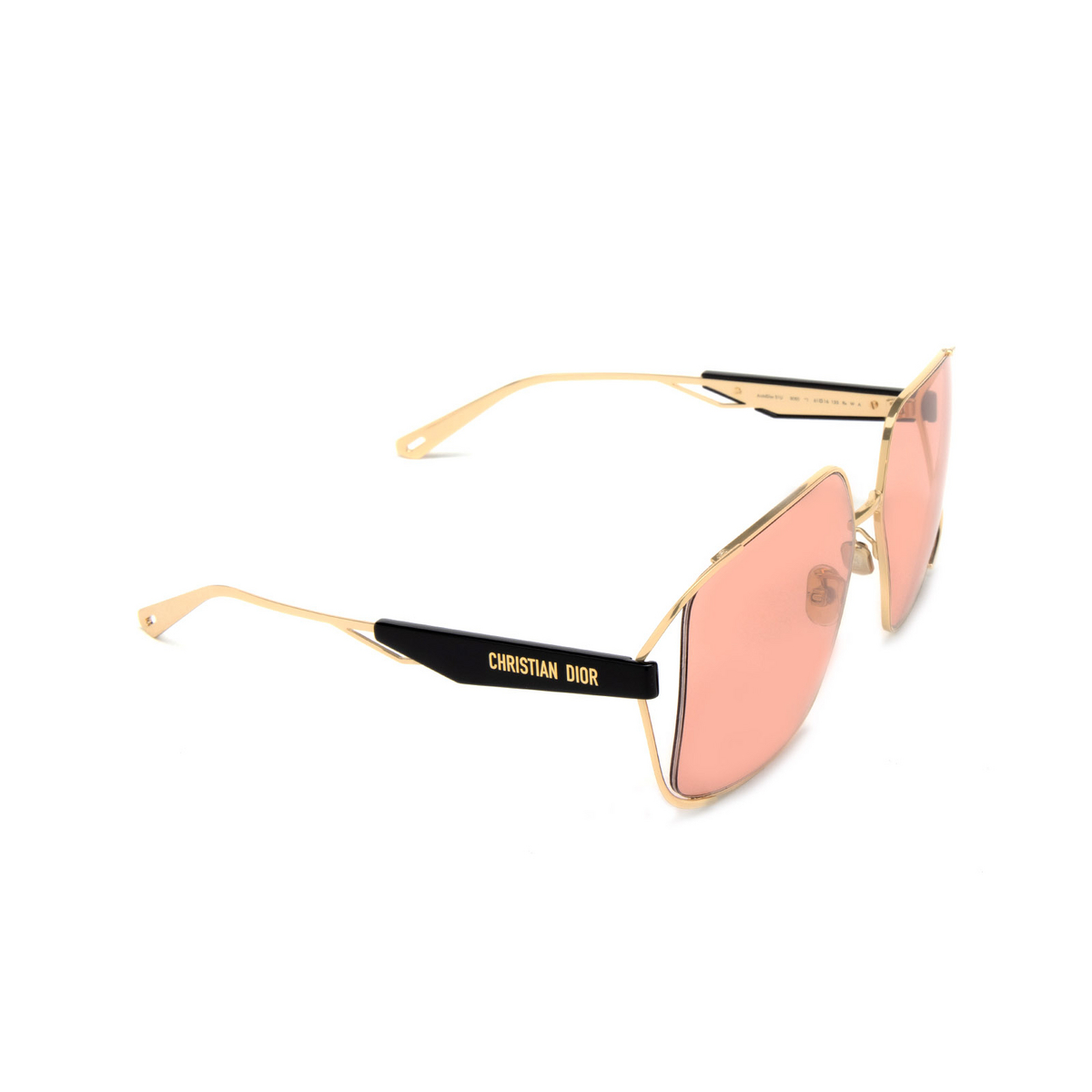 Dior ARCHIDIOR S1U Sunglasses B0E0 Gold - three-quarters view