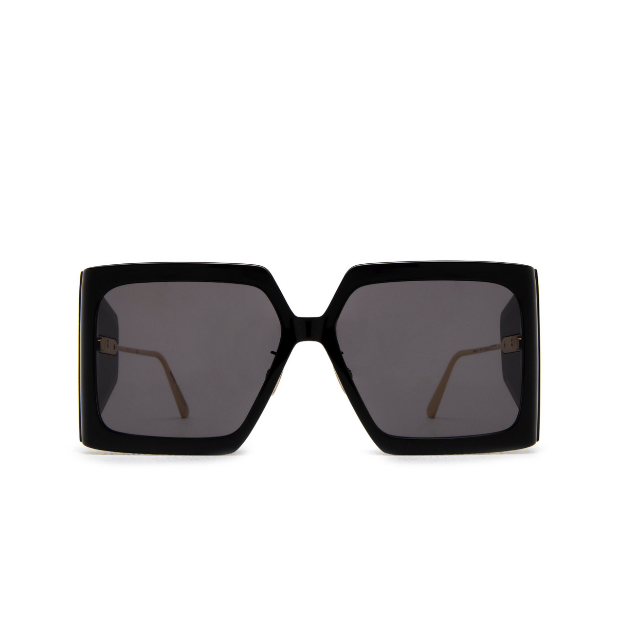 Dior DIORSOLAR S1U Sunglasses 10A0 Black - front view