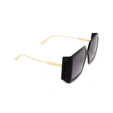 Gafas de sol Dior DIORSOLAR S2U 10A1 black - Vista tres cuartos