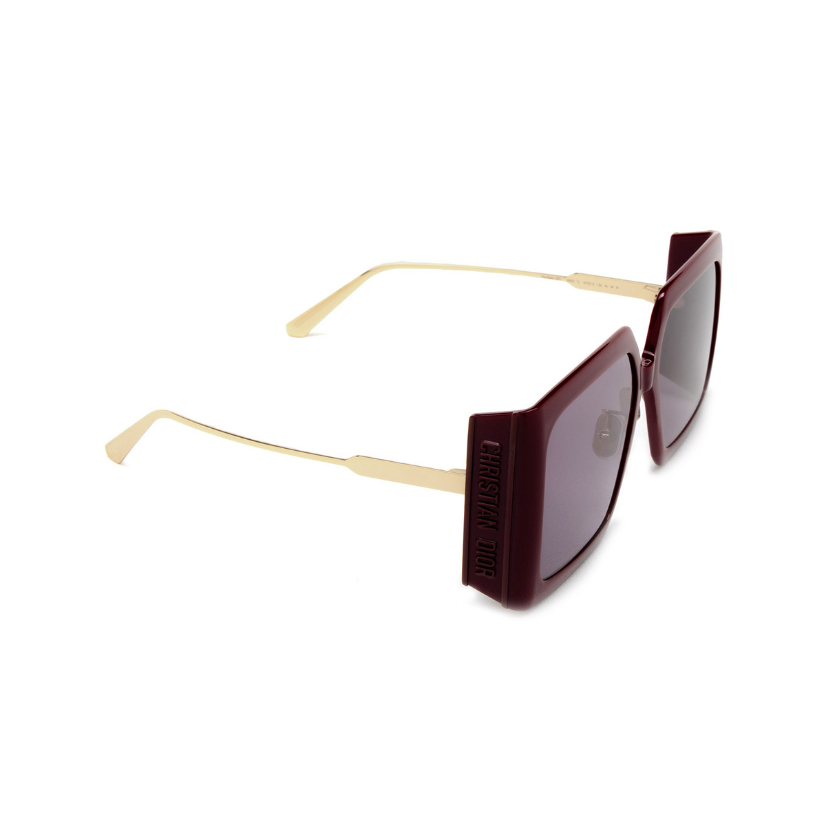 Dior DIORSOLAR S2U Sunglasses 35D0 Bordeaux - three-quarters view