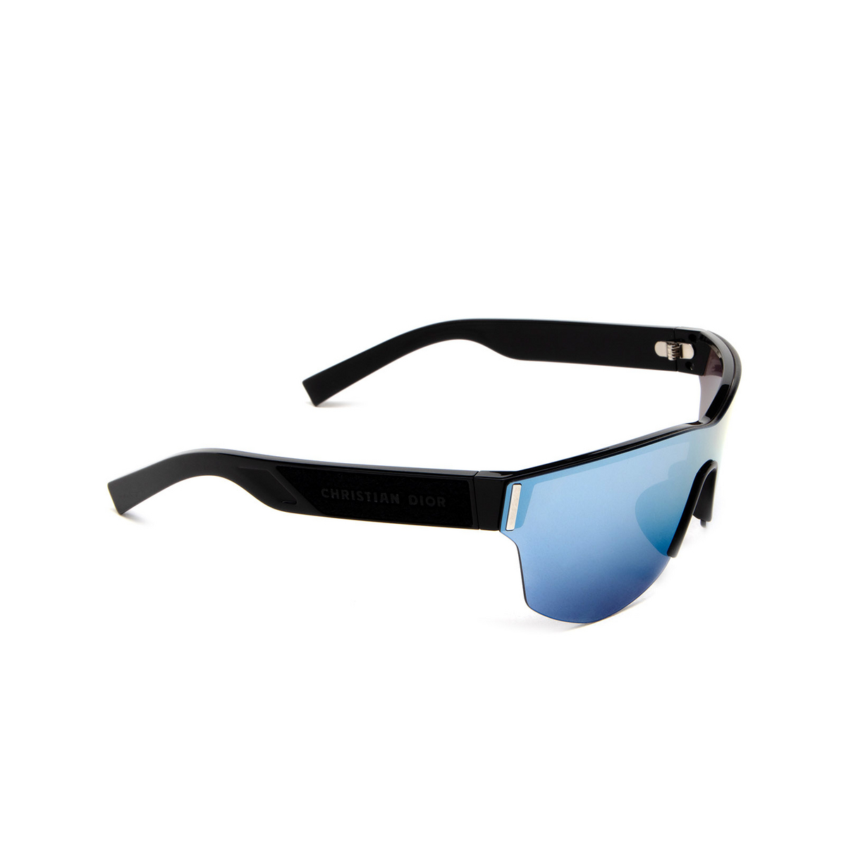Dior DIORXTREM M2U Sunglasses 10A4 Black - three-quarters view