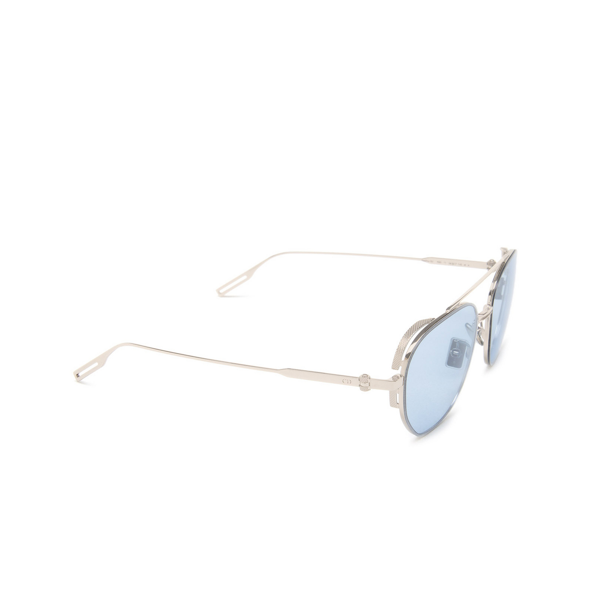 Dior NEODIOR RU Sunglasses F0I0 Silver - three-quarters view