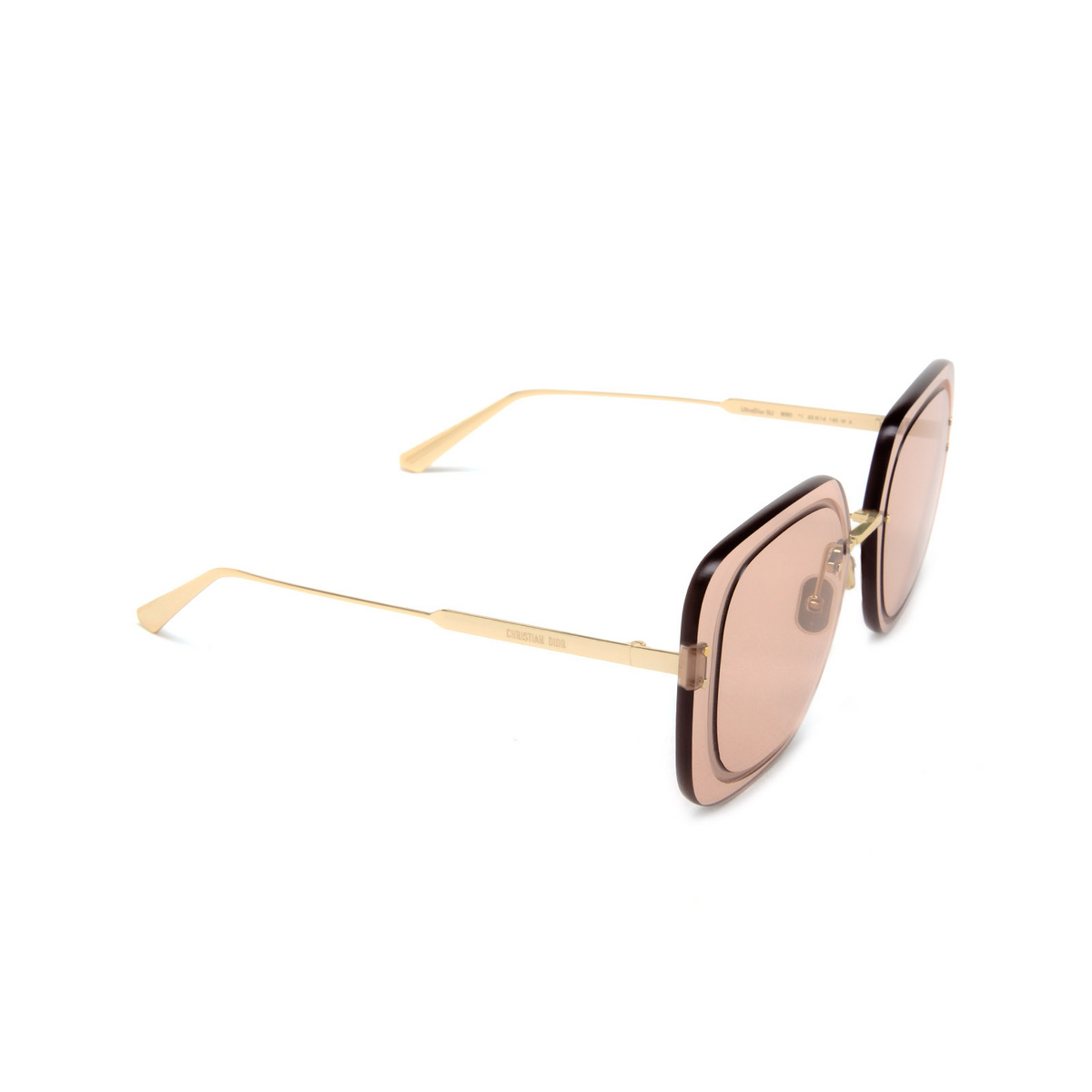 Dior ULTRADIOR SU Sunglasses B0E0 Gold - three-quarters view