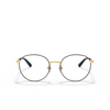 Dolce & Gabbana DG1322 Eyeglasses 1337 gold / blue - product thumbnail 1/4