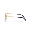 Occhiali da vista Dolce & Gabbana DG1322 1337 gold / blue - anteprima prodotto 3/4