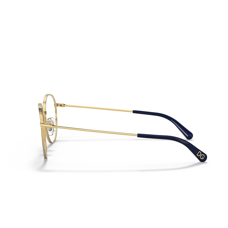 Dolce & Gabbana DG1322 Korrektionsbrillen 1337 gold / blue - 3/4