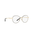 Dolce & Gabbana DG1333 Korrektionsbrillen 1334 gold / black - Produkt-Miniaturansicht 2/4