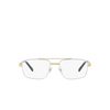 Dolce & Gabbana DG1345 Korrektionsbrillen 1313 silver/gold - Produkt-Miniaturansicht 1/4