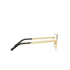 Occhiali da vista Dolce & Gabbana DG1346 02 gold - anteprima prodotto 3/4