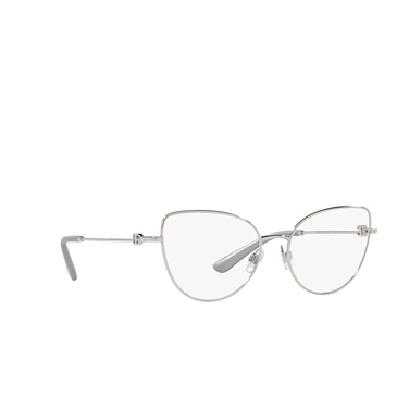 Occhiali da vista Dolce & Gabbana DG1347 05 silver - tre quarti