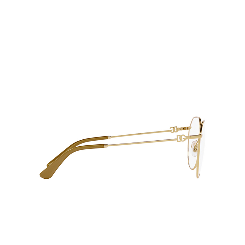 Occhiali da vista Dolce & Gabbana DG1348 02 gold - 3/4