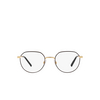 Dolce & Gabbana DG1349 Korrektionsbrillen 1311 gold/matte black - Produkt-Miniaturansicht 1/4