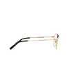Dolce & Gabbana DG1349 Eyeglasses 1311 gold/matte black - product thumbnail 3/4