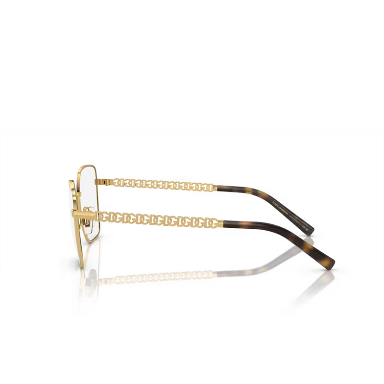 Gafas graduadas Dolce & Gabbana DG1351 02 gold - 3/4