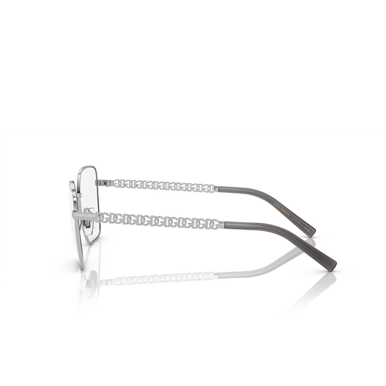 Dolce & Gabbana DG1351 Eyeglasses 05 silver - 3/4