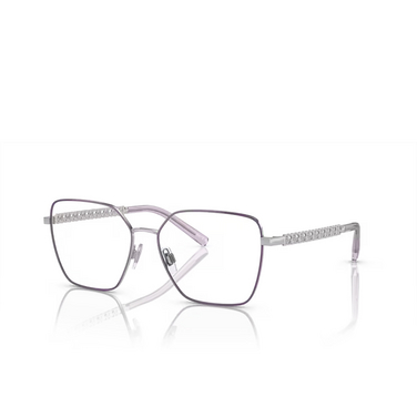 Dolce & Gabbana DG1351 Eyeglasses 1317 silver / lilac - three-quarters view