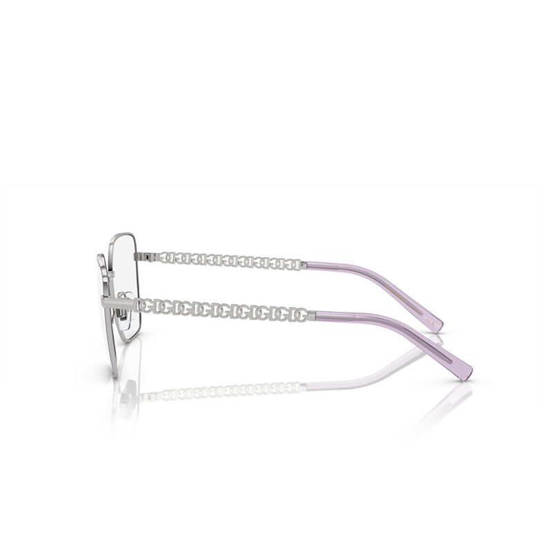 Dolce & Gabbana DG1351 Eyeglasses 1317 silver / lilac - 3/4