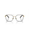 Dolce & Gabbana DG1351 Korrektionsbrillen 1334 gold / black - Produkt-Miniaturansicht 1/4