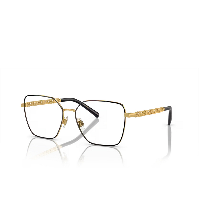Dolce & Gabbana DG1351 Korrektionsbrillen 1334 gold / black - 2/4