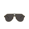 Lunettes de soleil Dolce & Gabbana DG2257 133487 gold / matte black - Vignette du produit 1/4