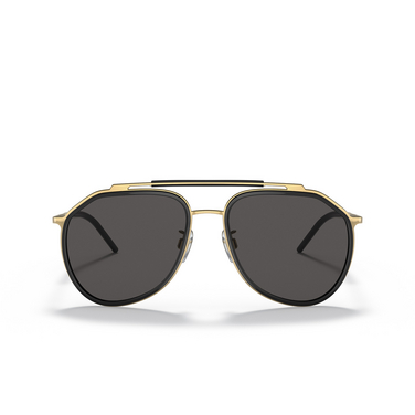 Dolce & Gabbana DG2277 Sunglasses 02/87 gold / black - front view
