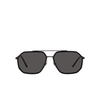 Dolce & Gabbana DG2285 Sunglasses 110687 black matte / black - product thumbnail 1/4