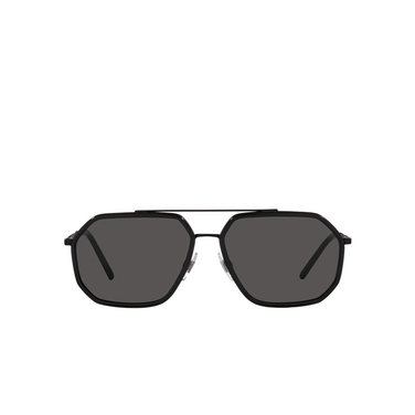 Dolce & Gabbana DG2285 Sunglasses 110687 black matte / black - front view