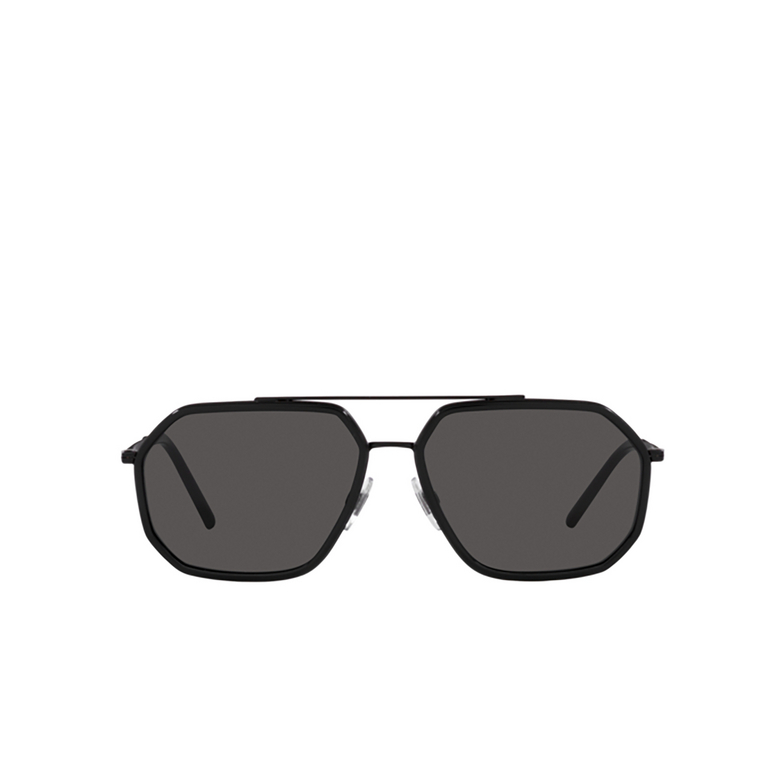 Dolce & Gabbana DG2285 Sunglasses 110687 black matte / black - 1/4