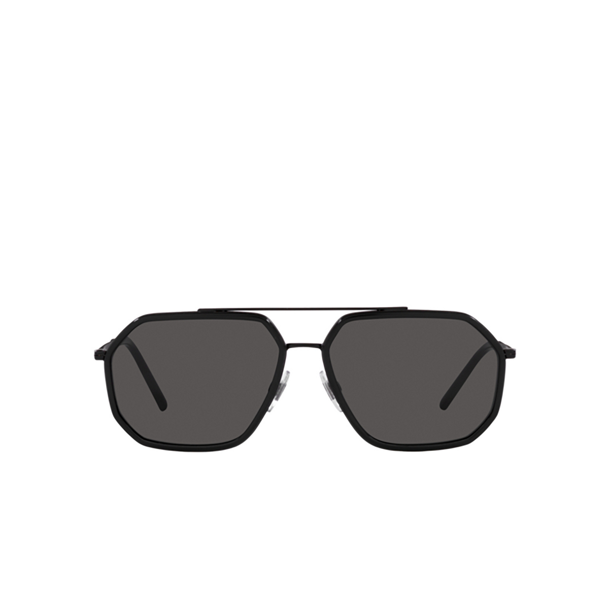 Dolce & Gabbana DG2285 Sunglasses 110687 Black Matte / Black - front view