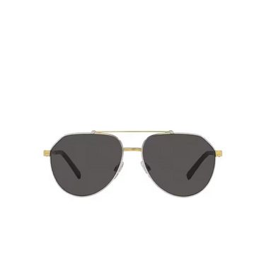 Gafas de sol Dolce & Gabbana DG2288 131387 silver/gold - Vista delantera