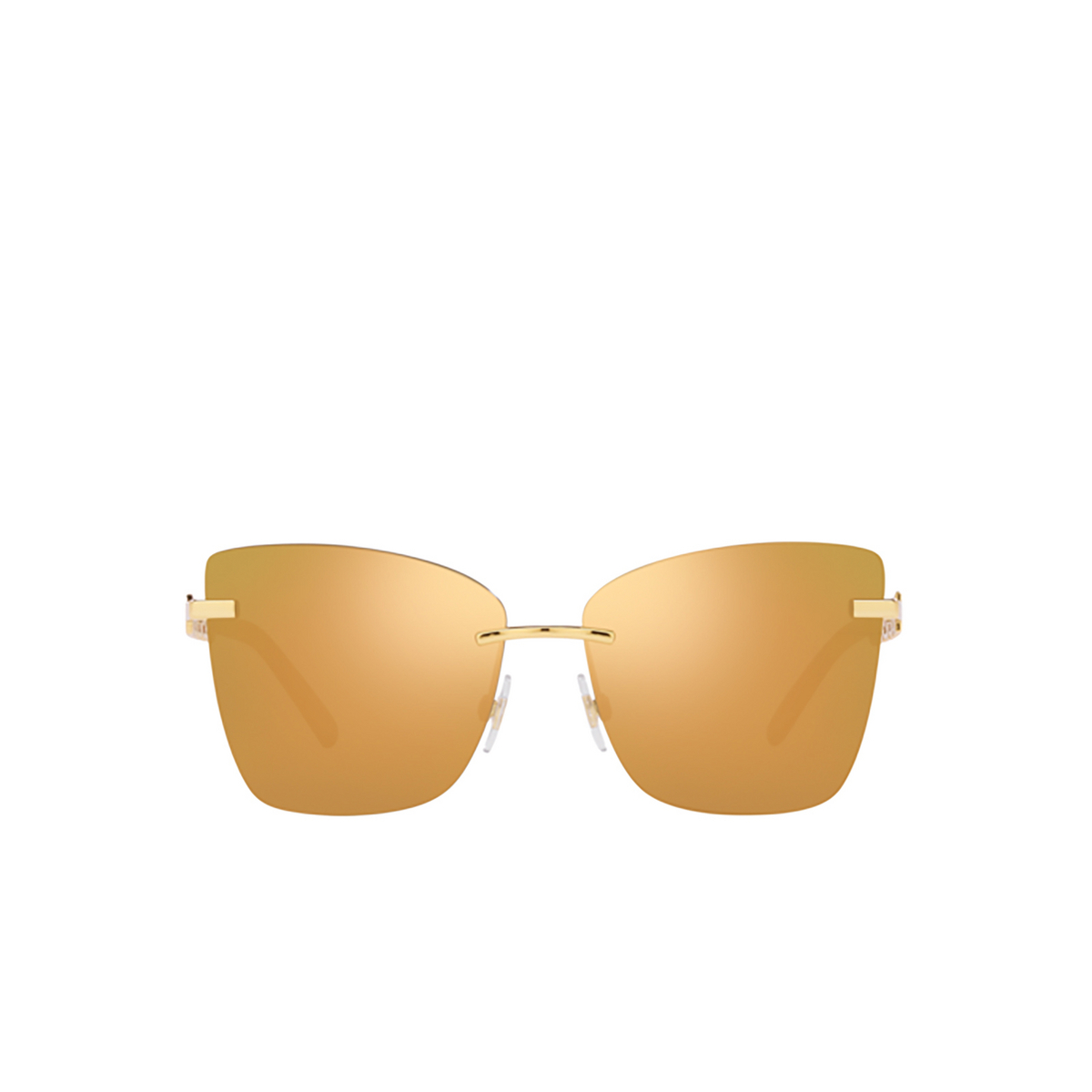 Dolce & Gabbana DG2289 Sunglasses 02/7P Gold - front view