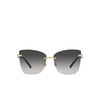 Gafas de sol Dolce & Gabbana DG2289 02/8G gold / brown - Miniatura del producto 1/4