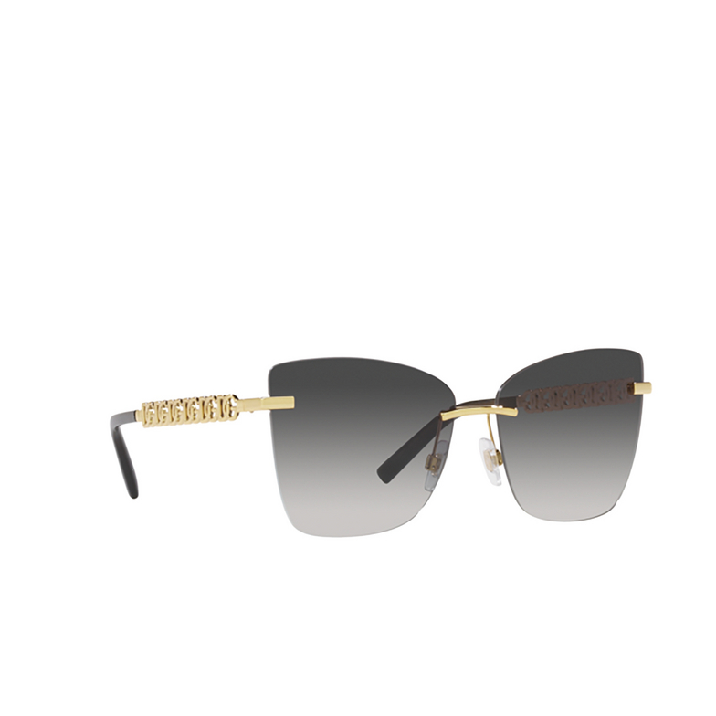 Gafas de sol Dolce & Gabbana DG2289 02/8G gold / brown - 2/4