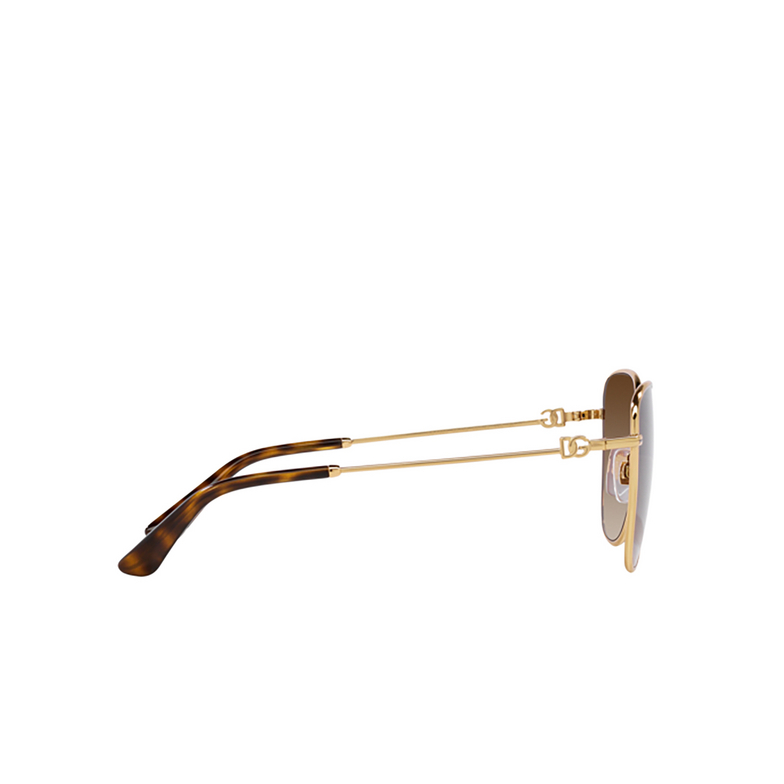 Dolce & Gabbana DG2293 Sunglasses 02/13 gold - 3/4