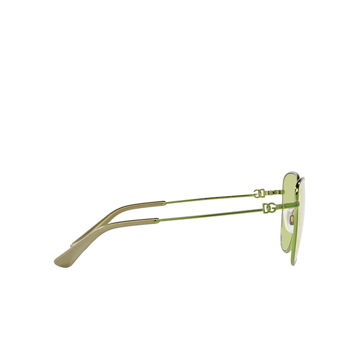 Occhiali da sole Dolce & Gabbana DG2293 1314/2 Green - anteprima prodotto 3/4