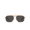 Gafas de sol Dolce & Gabbana DG2294 02/87 gold - Miniatura del producto 1/4