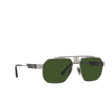 Dolce & Gabbana DG2294 Sunglasses 04/71 gunmetal - three-quarters view