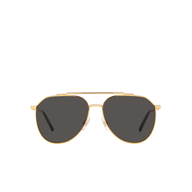 Gafas de sol Dolce & Gabbana DG2296 02/87 gold - Vista delantera